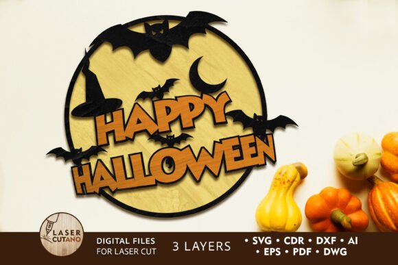 Download Halloween Decoration, Paper and Wood Cut - Decoration Collection