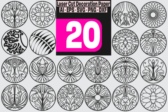 Download Decoration Paper Laser Cut out - Decoration Collection