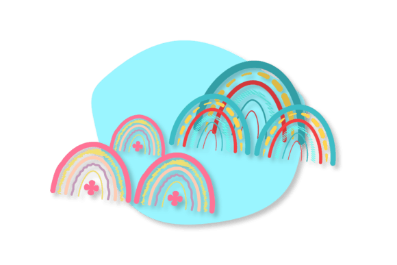 Download Rainbow Icons Decoration - Decoration Collection
