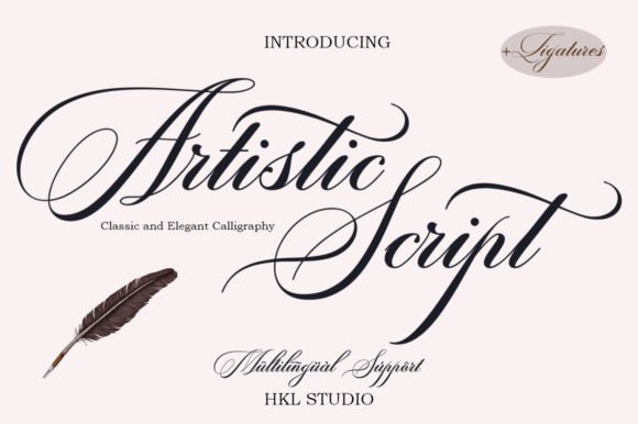 Download Artistic Script - Artistic Collection